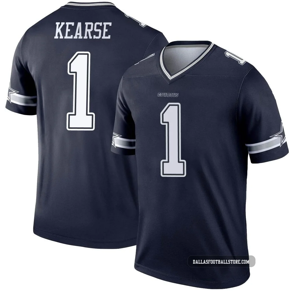 Jayron Kearse Dallas Cowboys ＃1 Legend Men's Navy Jersey