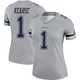 Jayron Kearse Dallas Cowboys ＃1 Legend Women's Gray Inverted Jersey