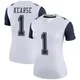 Jayron Kearse Dallas Cowboys ＃1 Legend Women's White Color Rush Jersey