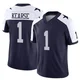 Jayron Kearse Dallas Cowboys ＃1 Limited Men's Navy Alternate Vapor F.U.S.E. Jersey