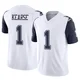 Jayron Kearse Dallas Cowboys ＃1 Limited Men's White 2nd Alternate Vapor F.U.S.E. Jersey
