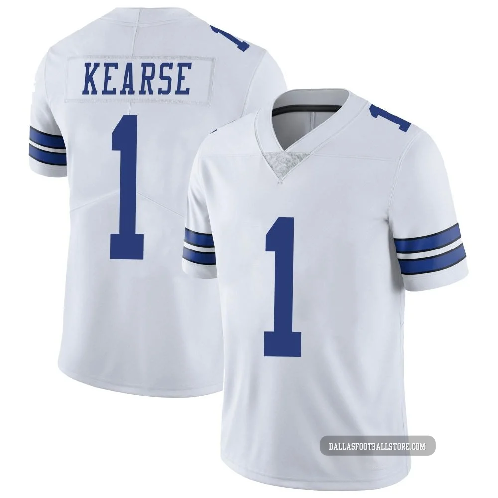 Jayron Kearse Dallas Cowboys ＃1 Limited Men's White Vapor Untouchable Jersey