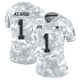 Jayron Kearse Dallas Cowboys ＃1 Limited Women's Arctic Camo 2024 Salute to Service Jersey