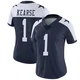 Jayron Kearse Dallas Cowboys ＃1 Limited Women's Navy Alternate Vapor Untouchable Jersey