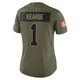 Jayron Kearse Dallas Cowboys ＃1 Limited Women's Olive 2025 Salute to Service Jersey
