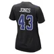 Joe Jones Dallas Cowboys ＃43 Game Women's Black Carbon Fashion Jersey