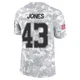 Joe Jones Dallas Cowboys ＃43 Limited Men's Arctic Camo 2024 Salute to Service Jersey