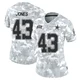 Joe Jones Dallas Cowboys ＃43 Limited Women's Arctic Camo 2024 Salute to Service Jersey