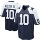 Joe Milton III Dallas Cowboys ＃10 Game Men's Navy Blue Throwback Jersey