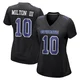 Joe Milton III Dallas Cowboys ＃10 Game Women's Black Carbon Fashion Jersey