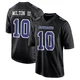 Joe Milton III Dallas Cowboys ＃10 Game Youth Black Carbon Fashion Jersey