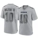 Joe Milton III Dallas Cowboys ＃10 Game Youth Gray Atmosphere Fashion Jersey