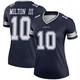 Joe Milton III Dallas Cowboys ＃10 Legend Women's Navy Jersey