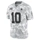 Joe Milton III Dallas Cowboys ＃10 Limited Men's Arctic Camo 2024 Salute to Service Jersey