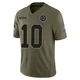 Joe Milton III Dallas Cowboys ＃10 Limited Youth Olive 2025 Salute to Service Jersey