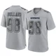 Jonathan Bullard Dallas Cowboys ＃98 Game Men's Gray Atmosphere Fashion Jersey