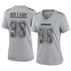 Jonathan Bullard Dallas Cowboys ＃98 Game Women's Gray Atmosphere Fashion Jersey