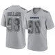 Jonathan Bullard Dallas Cowboys ＃98 Game Youth Gray Atmosphere Fashion Jersey