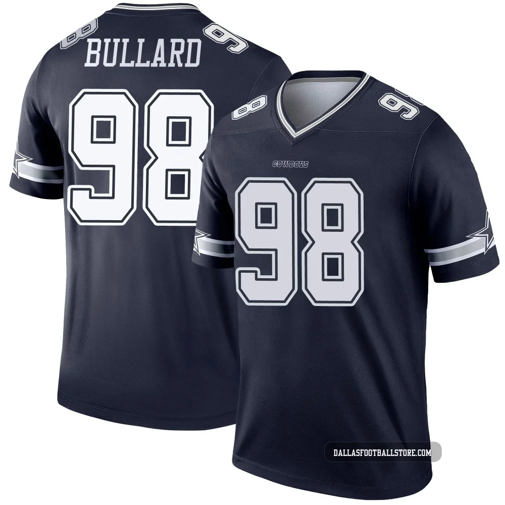 Jonathan Bullard Dallas Cowboys ＃98 Legend Men's Navy Jersey