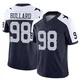Jonathan Bullard Dallas Cowboys ＃98 Limited Men's Navy Alternate Vapor F.U.S.E. Jersey