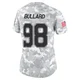 Jonathan Bullard Dallas Cowboys ＃98 Limited Women's Arctic Camo 2024 Salute to Service Jersey