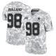 Jonathan Bullard Dallas Cowboys ＃98 Limited Youth Arctic Camo 2024 Salute to Service Jersey