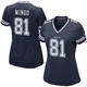 Jonathan Mingo Dallas Cowboys ＃81 Game Women's Navy Team Color Jersey