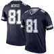 Jonathan Mingo Dallas Cowboys ＃81 Legend Men's Navy Jersey