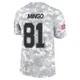 Jonathan Mingo Dallas Cowboys ＃81 Limited Men's Arctic Camo 2024 Salute to Service Jersey
