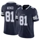Jonathan Mingo Dallas Cowboys ＃81 Limited Men's Navy Vapor F.U.S.E. Jersey