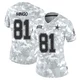 Jonathan Mingo Dallas Cowboys ＃81 Limited Women's Arctic Camo 2024 Salute to Service Jersey