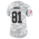 Jonathan Mingo Dallas Cowboys ＃81 Limited Women's Arctic Camo 2024 Salute to Service Jersey