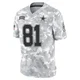 Jonathan Mingo Dallas Cowboys ＃81 Limited Youth Arctic Camo 2024 Salute to Service Jersey