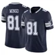 Jonathan Mingo Dallas Cowboys ＃81 Limited Youth Navy Vapor F.U.S.E. Jersey