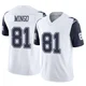 Jonathan Mingo Dallas Cowboys ＃81 Limited Youth White 2nd Alternate Vapor F.U.S.E. Jersey