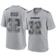 Julius Wood Dallas Cowboys ＃32 Game Men's Gray Atmosphere Fashion Jersey