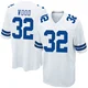 Julius Wood Dallas Cowboys ＃32 Game Men's White Jersey