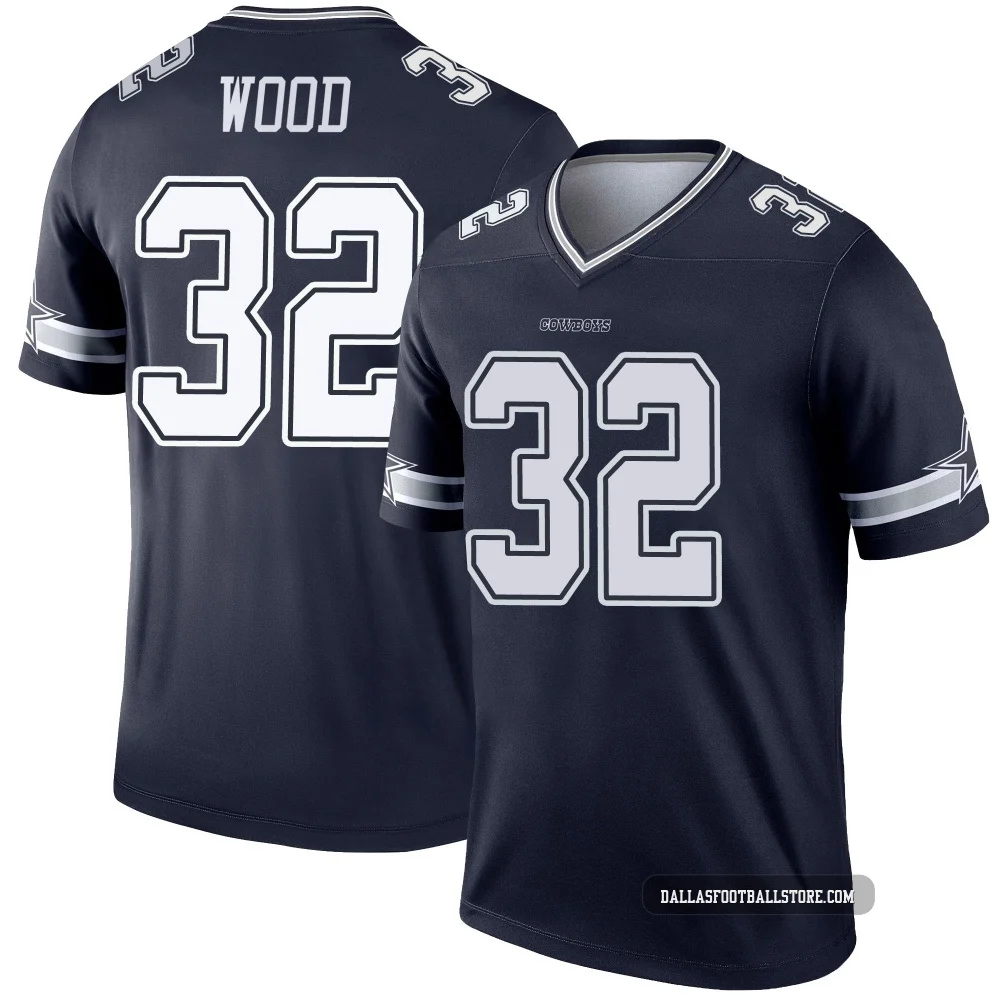 Julius Wood Dallas Cowboys ＃32 Legend Men's Navy Jersey