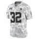 Julius Wood Dallas Cowboys ＃32 Limited Youth Arctic Camo 2024 Salute to Service Jersey