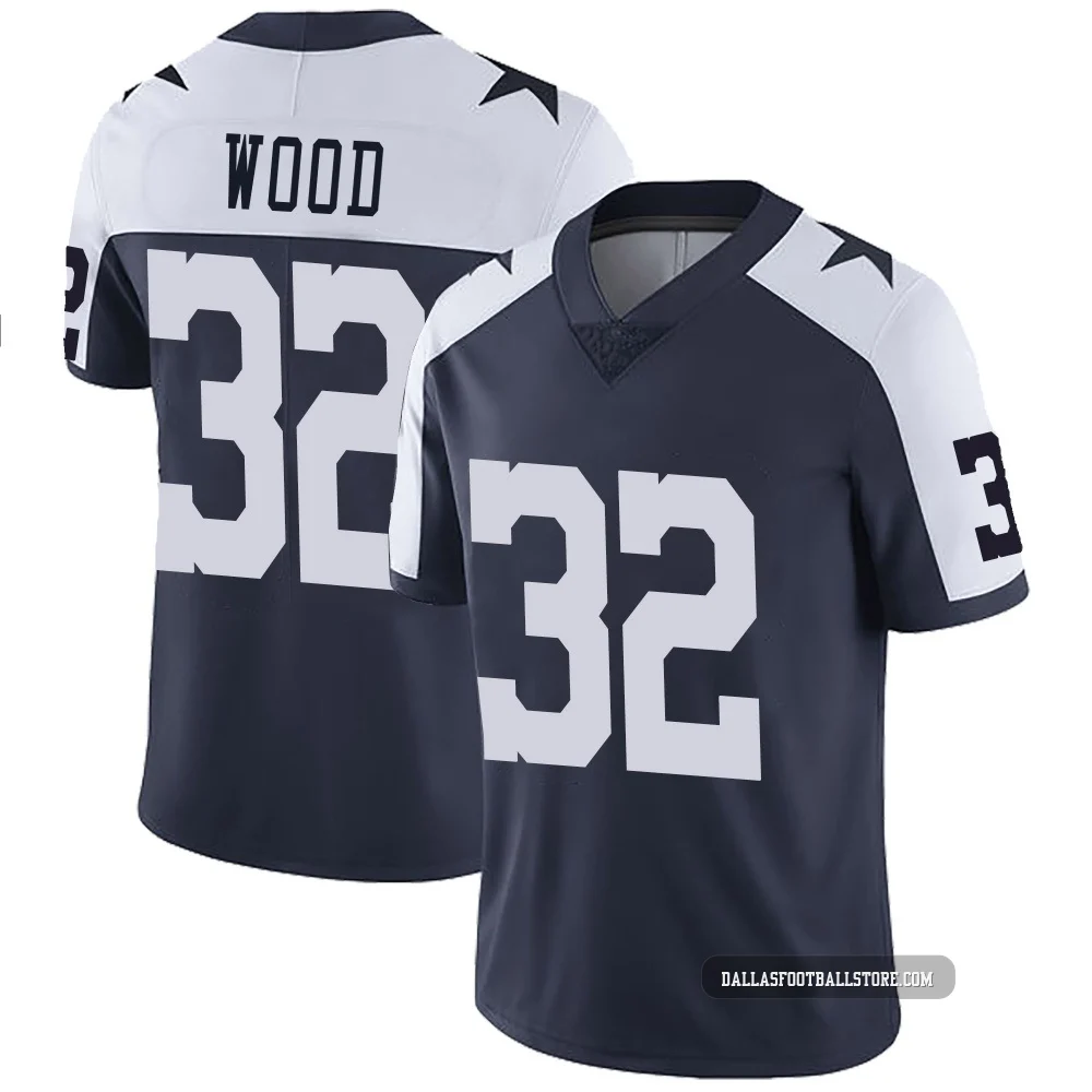 Julius Wood Dallas Cowboys ＃32 Limited Youth Navy Alternate Vapor Untouchable Jersey