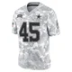 Justin Barron Dallas Cowboys ＃45 Limited Men's Arctic Camo 2024 Salute to Service Jersey