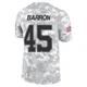 Justin Barron Dallas Cowboys ＃45 Limited Men's Arctic Camo 2024 Salute to Service Jersey
