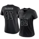 Justin Barron Dallas Cowboys ＃45 Limited Women's Black Reflective Jersey