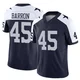 Justin Barron Dallas Cowboys ＃45 Limited Youth Navy Alternate Vapor F.U.S.E. Jersey