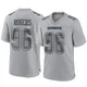 Justin Rogers Dallas Cowboys ＃96 Game Men's Gray Atmosphere Fashion Jersey