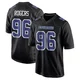 Justin Rogers Dallas Cowboys ＃96 Game Youth Black Carbon Fashion Jersey