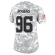 Justin Rogers Dallas Cowboys ＃96 Limited Women's Arctic Camo 2024 Salute to Service Jersey