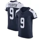 KaVontae Turpin Dallas Cowboys ＃9 Elite Men's Navy Alternate Vapor Untouchable Jersey