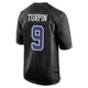 KaVontae Turpin Dallas Cowboys ＃9 Game Men's Black Carbon Fashion Jersey