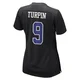 KaVontae Turpin Dallas Cowboys ＃9 Game Women's Black Carbon Fashion Jersey